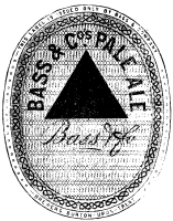 Bass & Co Red Triangle Label
