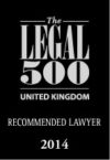 The Legal 500 Recommended Lawyer 2014